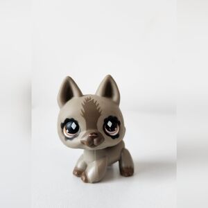 LPS #491 German Shepherd Dog Littlest Pet Shop Original Owner Clear Out